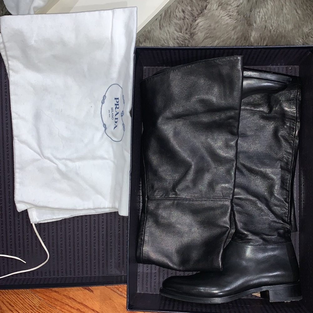 Prada long boots
